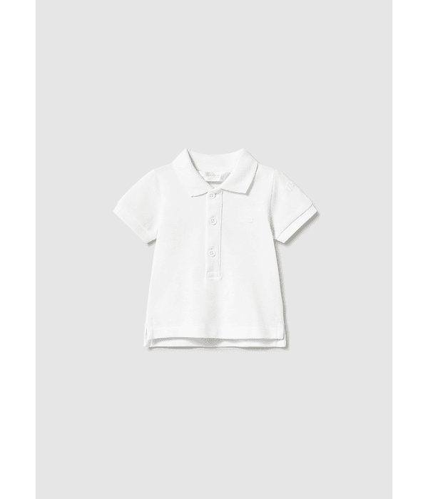 Polo m/curta granito