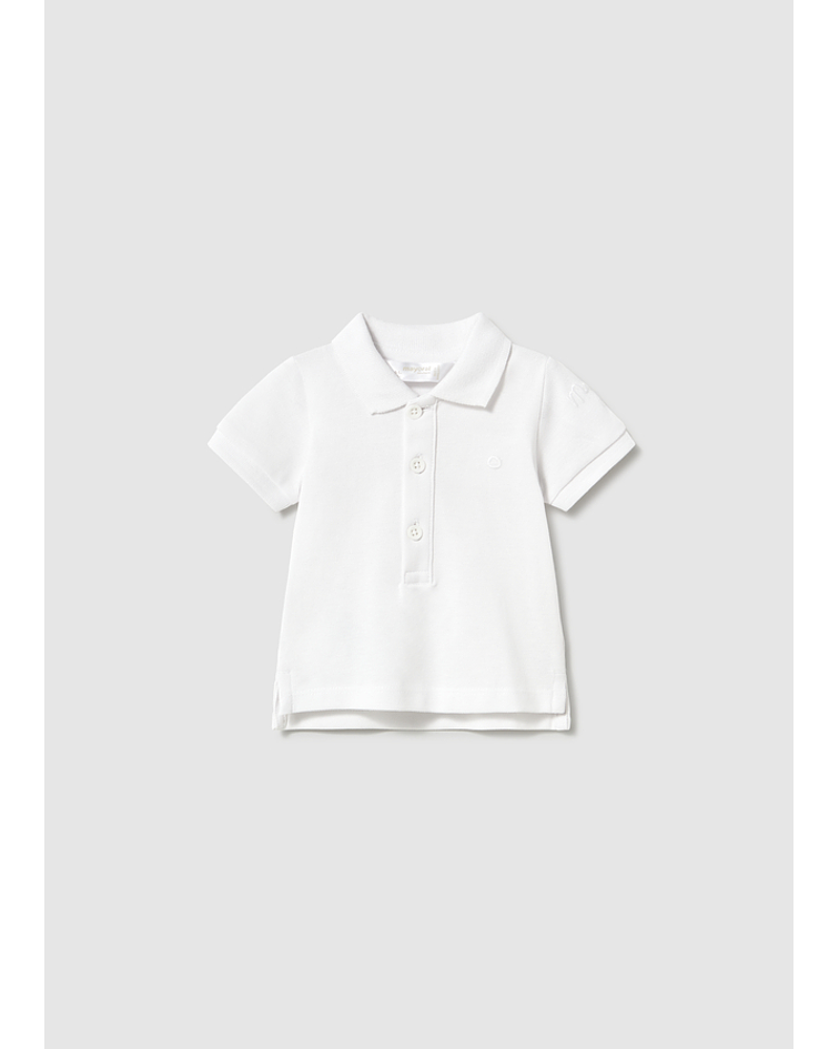 Polo m/curta granito