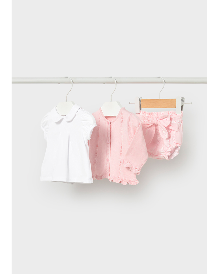 Conj. 3 peças tricô