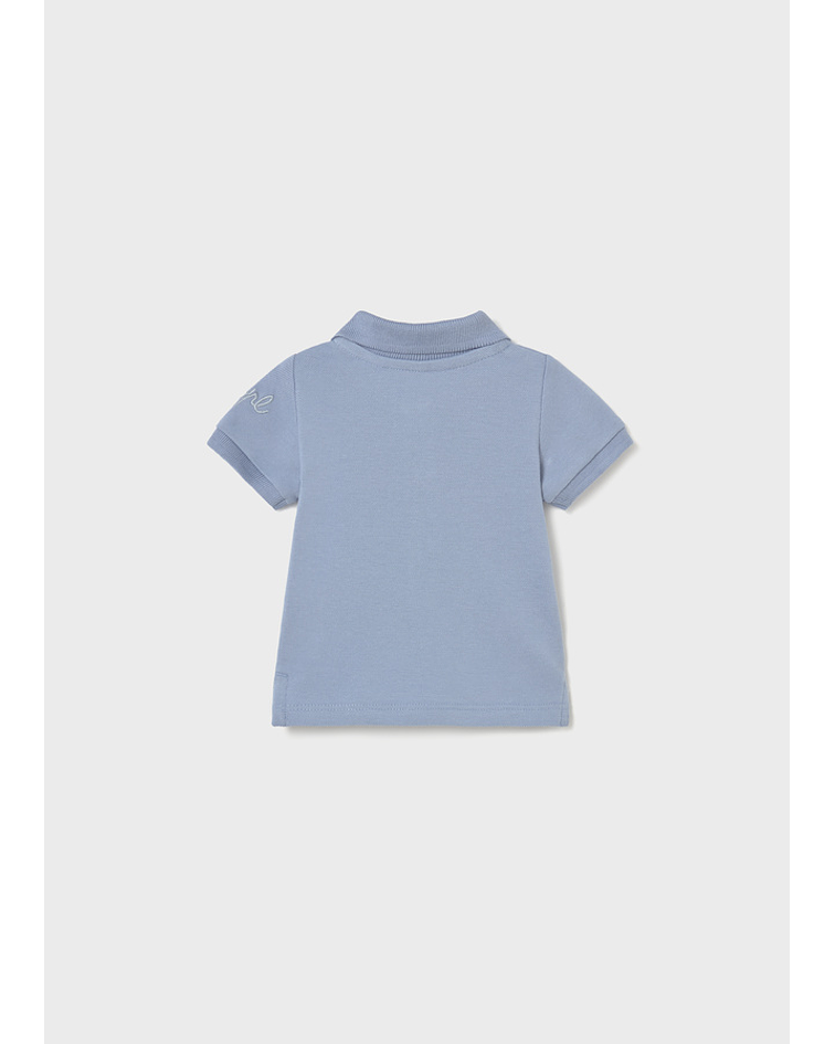 Polo m/curta granito