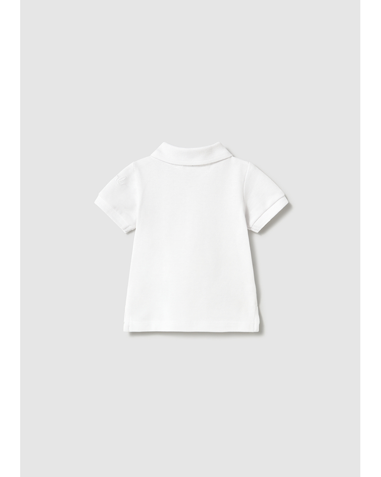 Polo m/curta granito