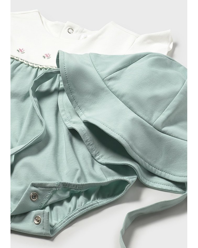 Conj. Babygrow chapéu