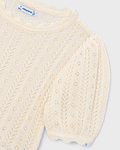 Blusa m/c tricot