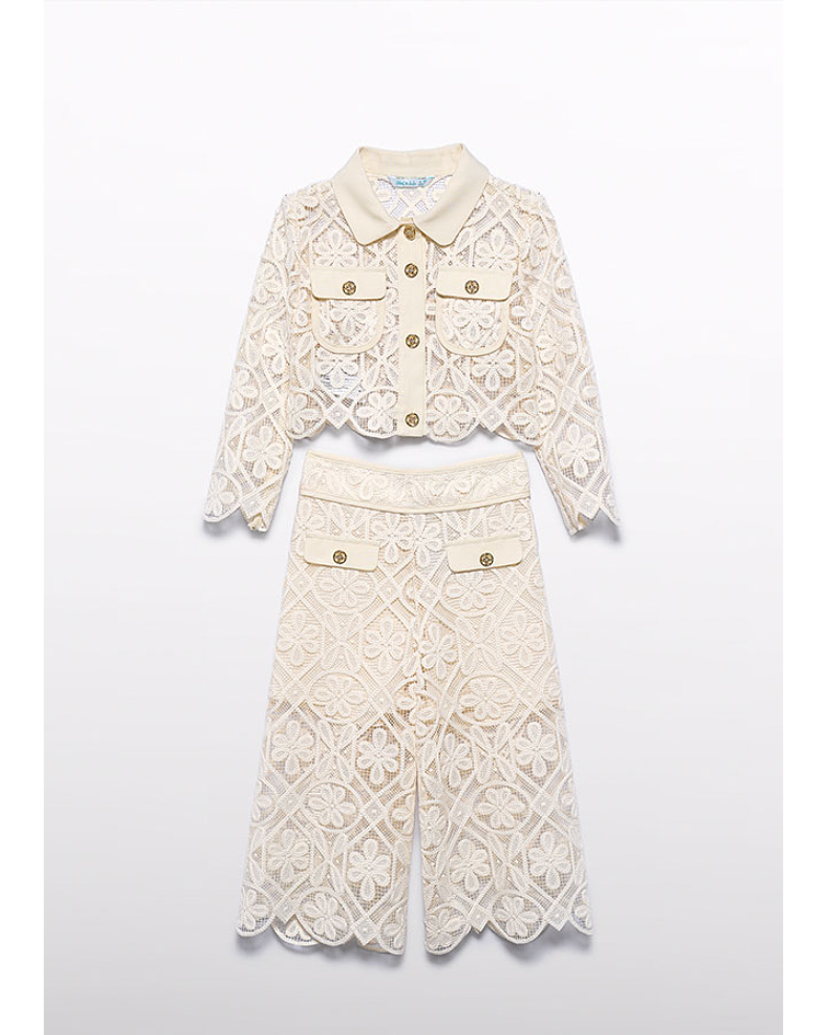 Conj. blusa/calça culotte gui