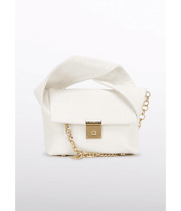 Bolsa textura brilho