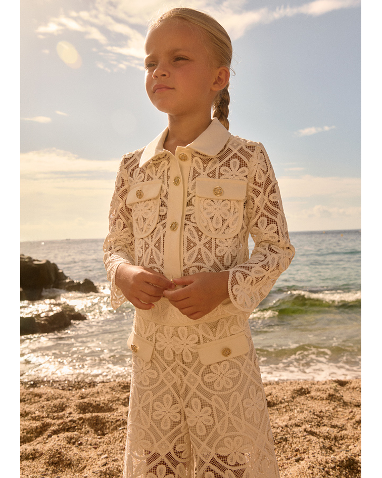 Conj. blusa/calça culotte gui