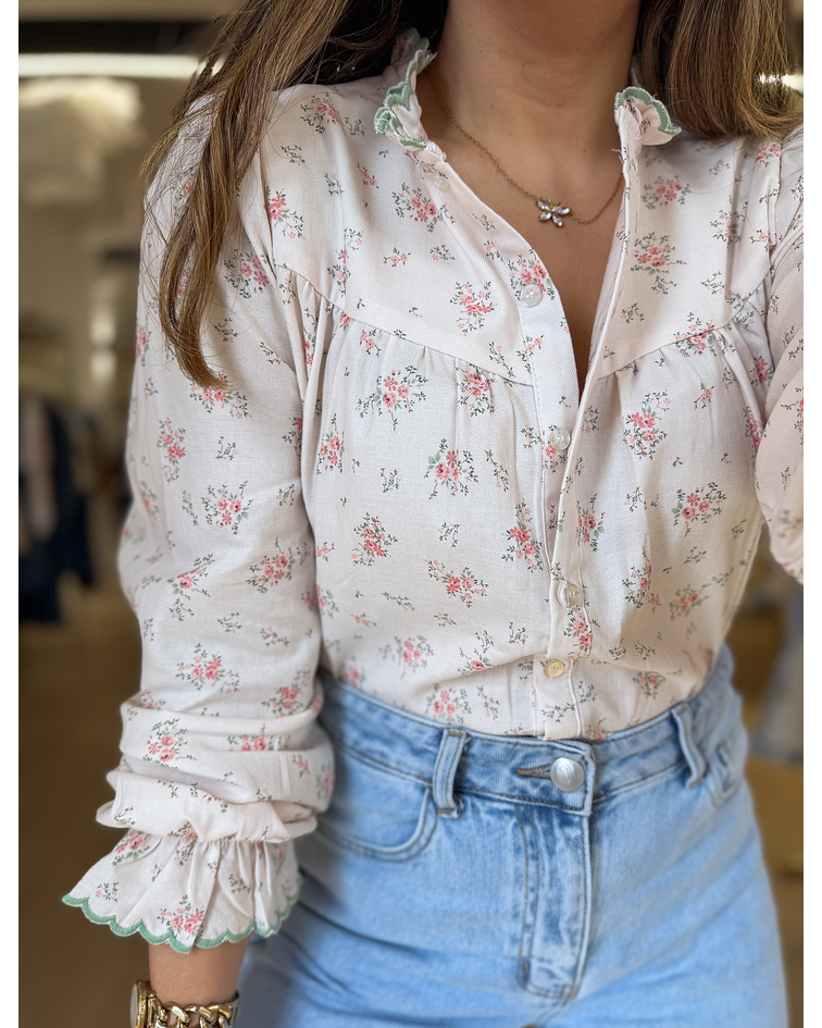 CAMISA BORDADA BRANCA