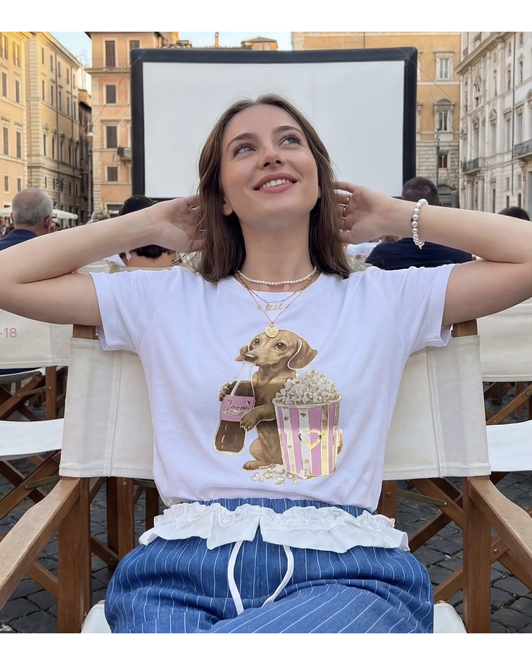 TSHIRT ESTAMPADA CÃO 