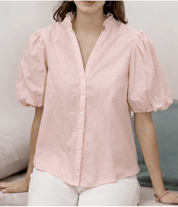 CAMISA COM MANGA BALÃO 