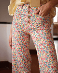 JEANS ESTAMPADAS FLORAIS