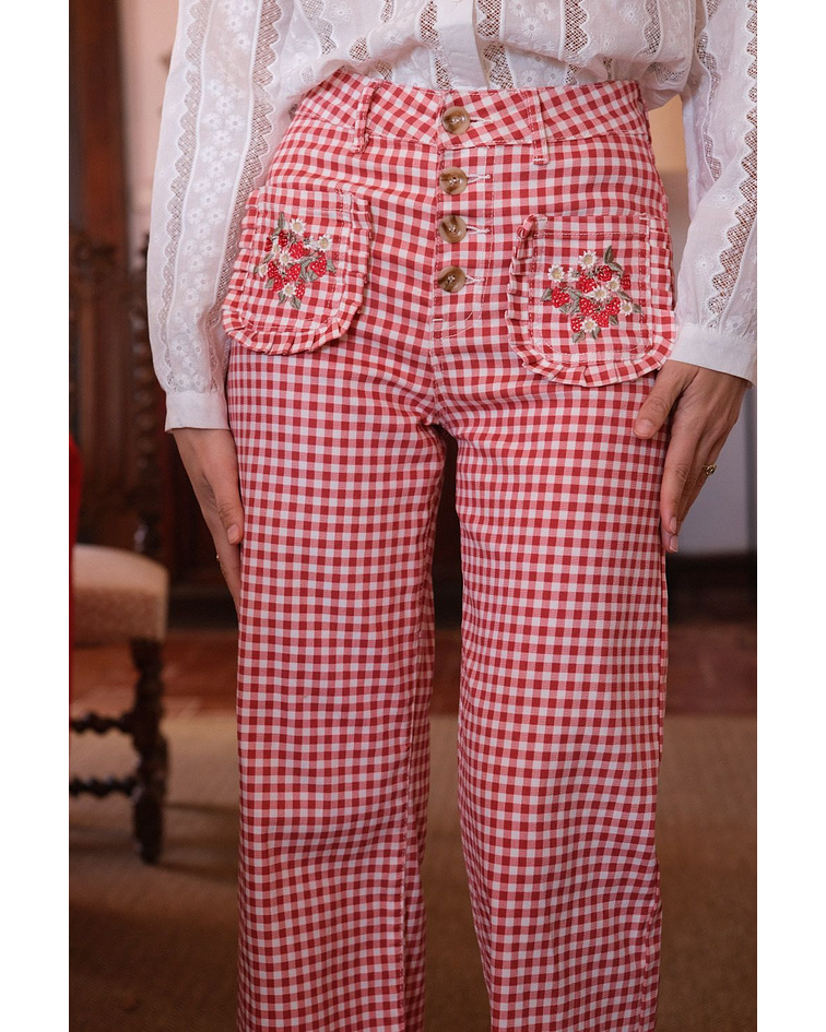 JEANS ESTAMPADAS VICHY