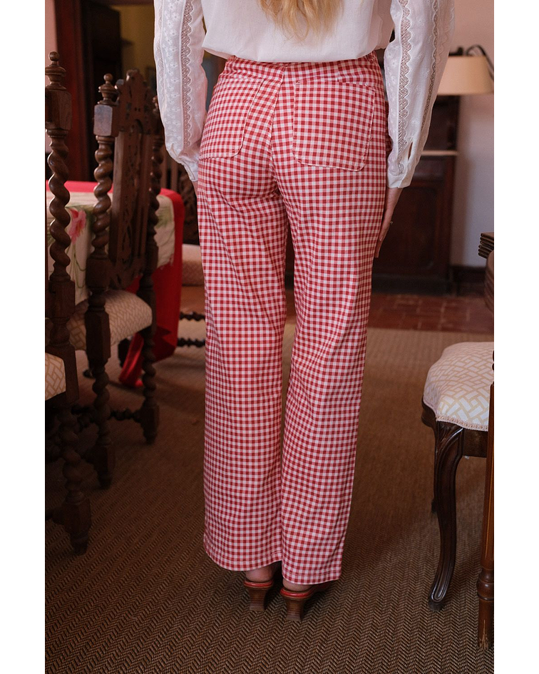 JEANS ESTAMPADAS VICHY