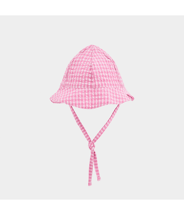 Gorro poplin quadros do bébé -BCI | quadros
