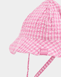 Gorro poplin quadros do bébé -BCI | quadros