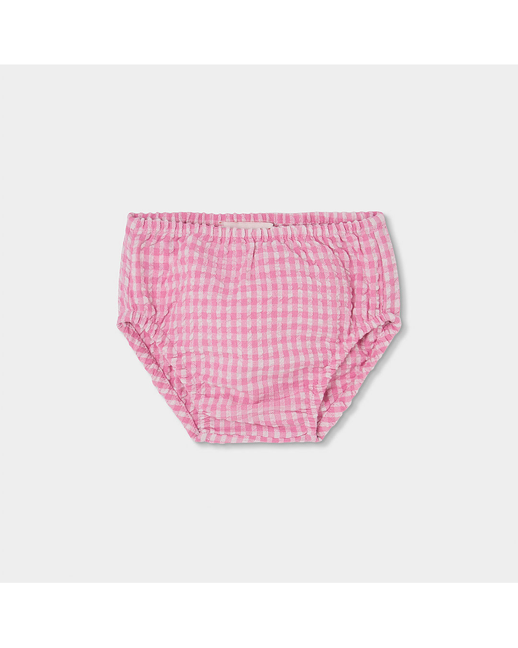 Vestido popelina quadros do bébé -BCI | quadros