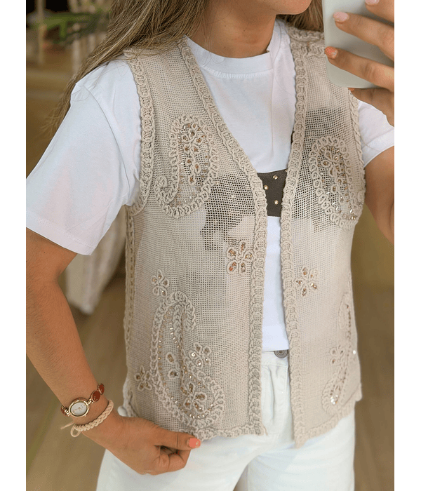 COLETE CROCHET PORMENORES