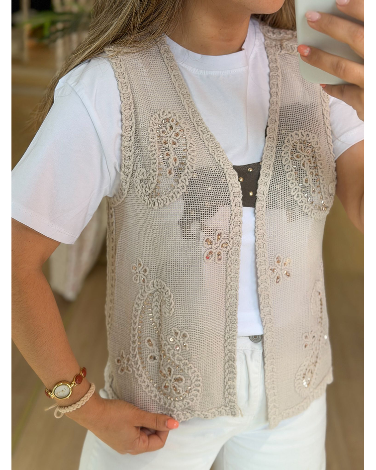 COLETE CROCHET PORMENORES