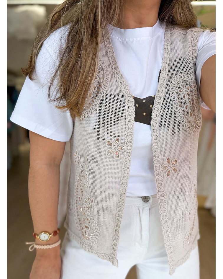 COLETE CROCHET PORMENORES