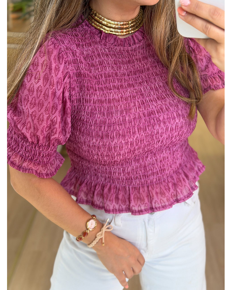 BLUSA ESTAMPADA
