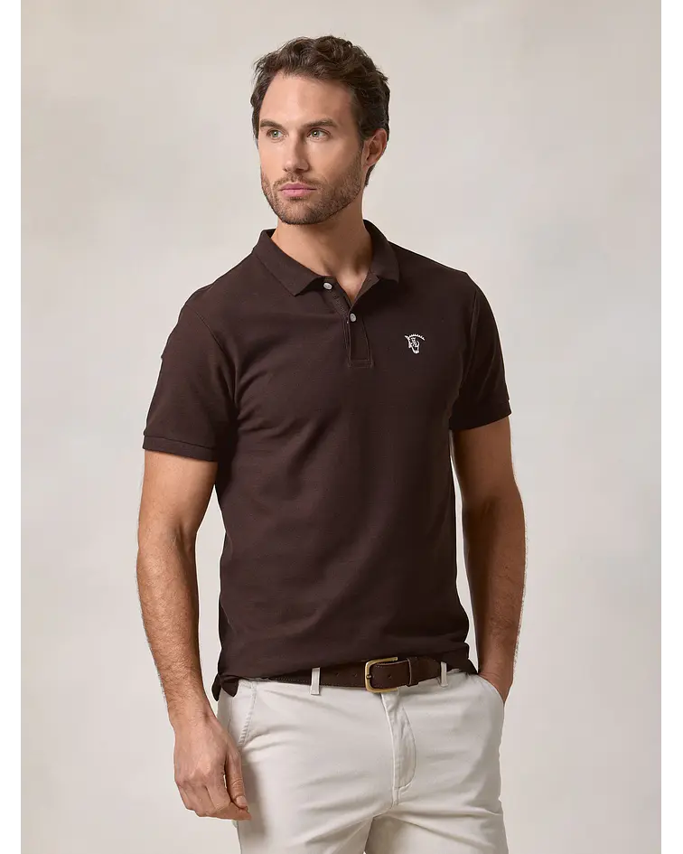 Polo Basico | Marrom