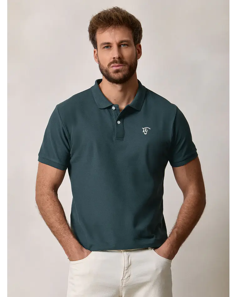 Polo Basico | Azul Lago