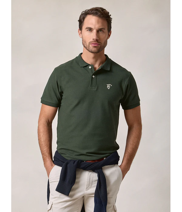 Polo Basico | Verde Abeto