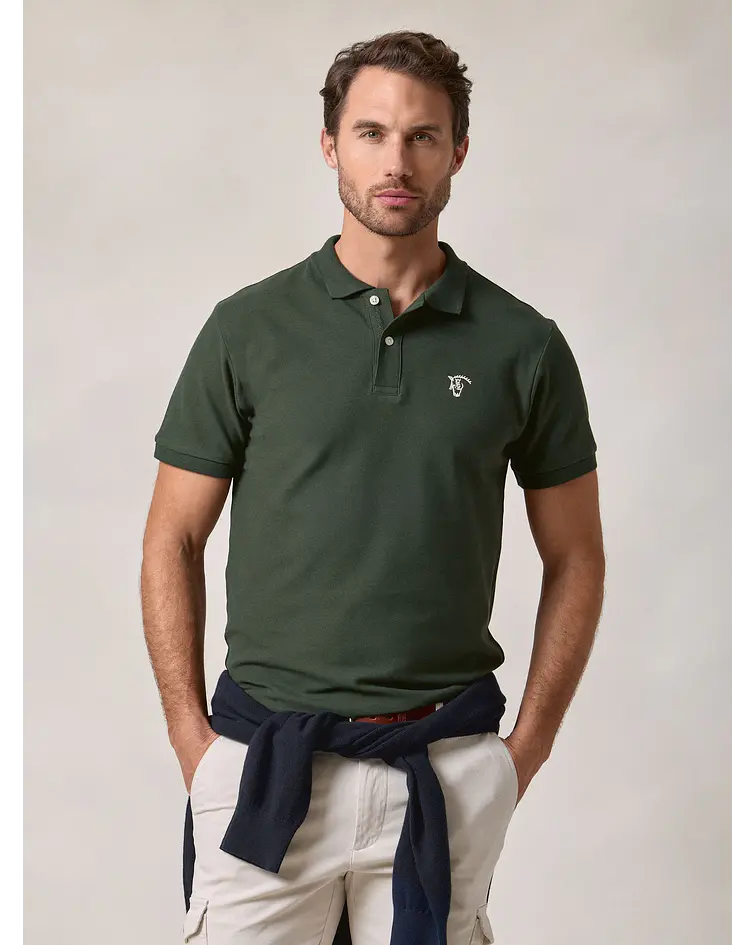 Polo Basico | Verde Abeto