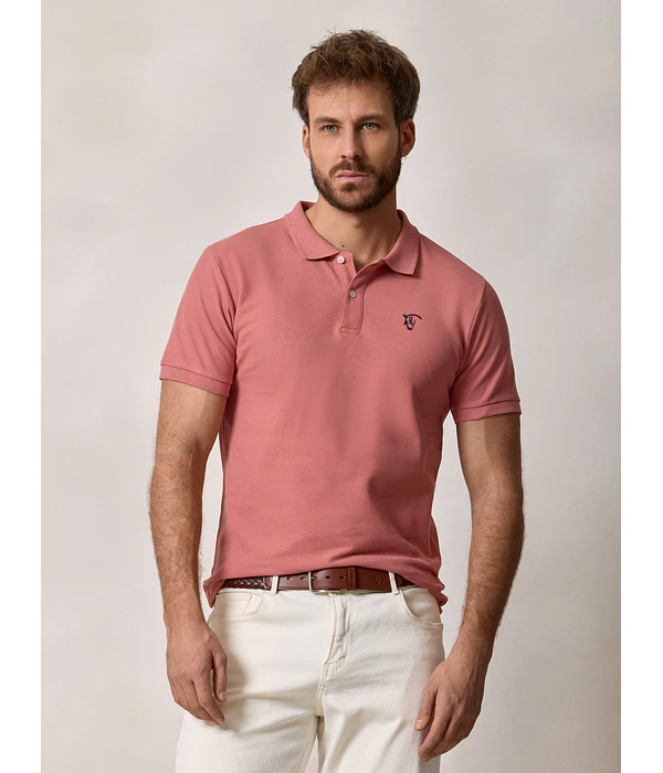 Polo Basico | Laranja Coral