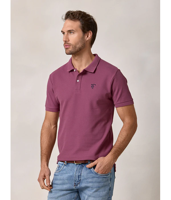 Polo Basico | Framboesa