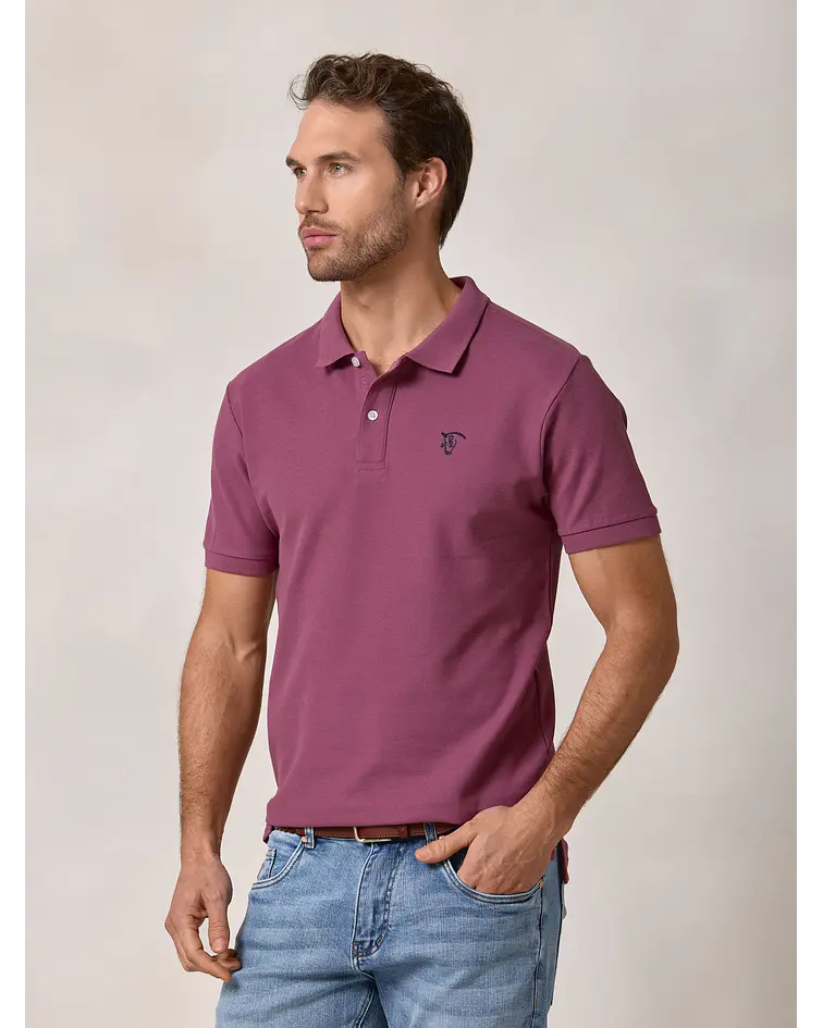 Polo Basico | Framboesa