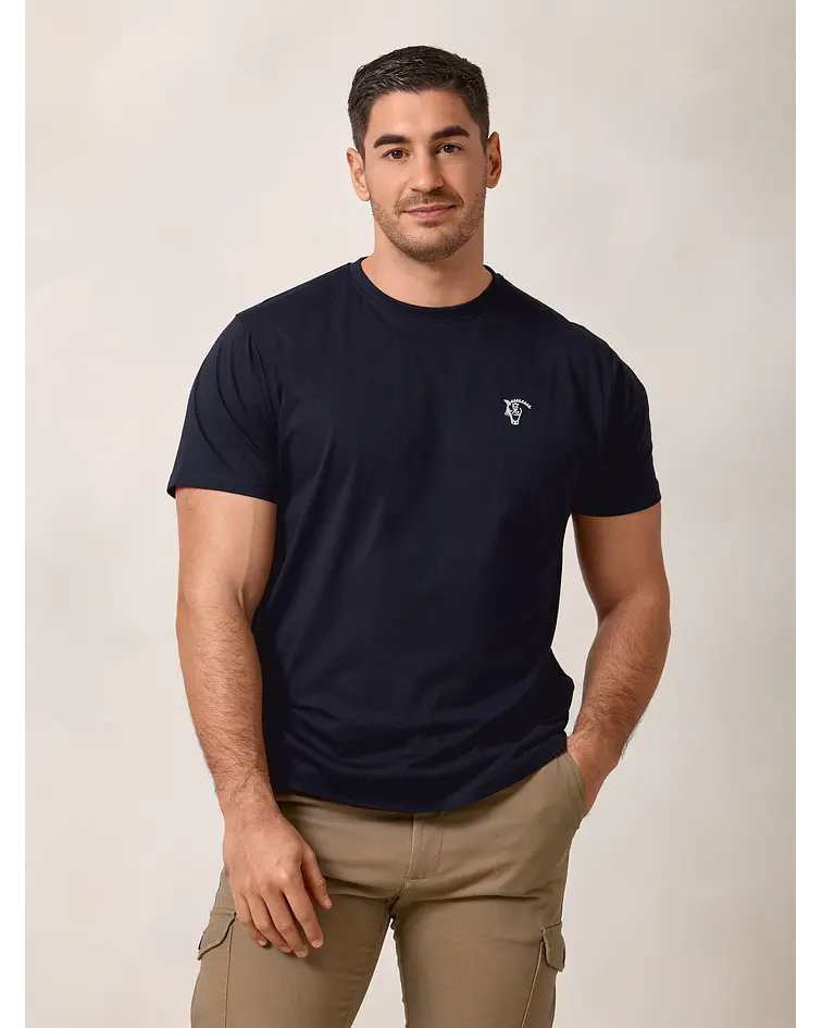 T Shirt Basica | Azul Marinho