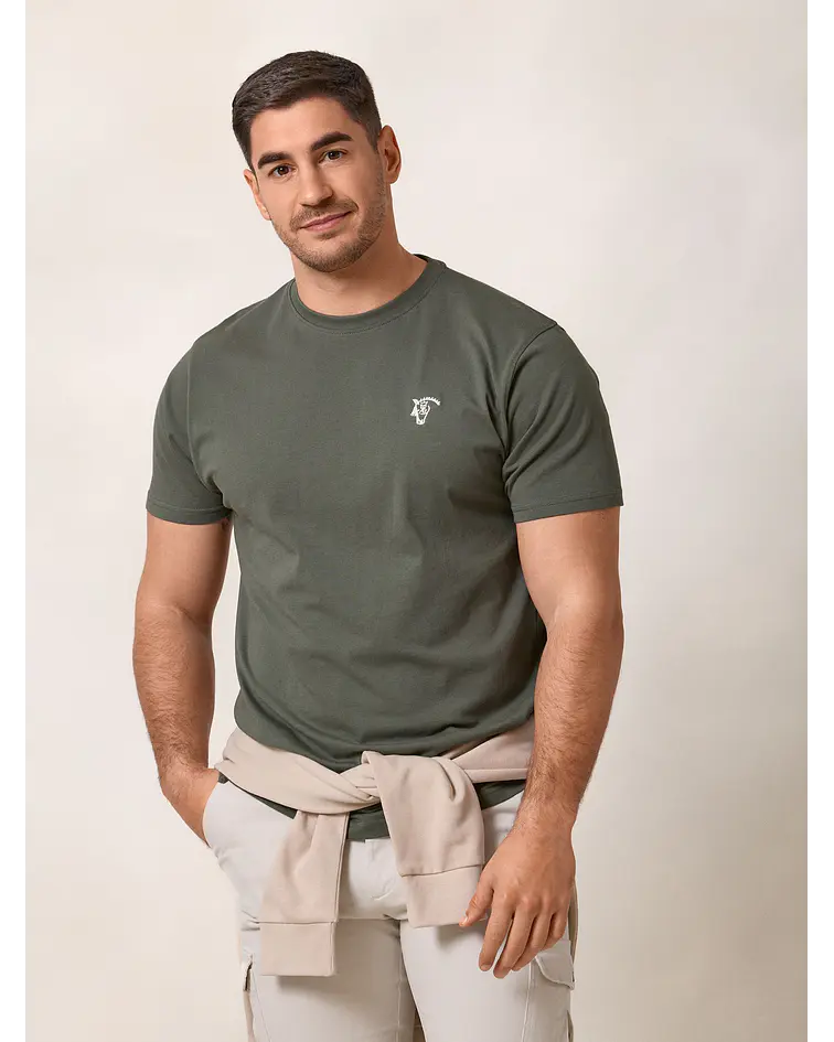 T Shirt Basica | Caqui