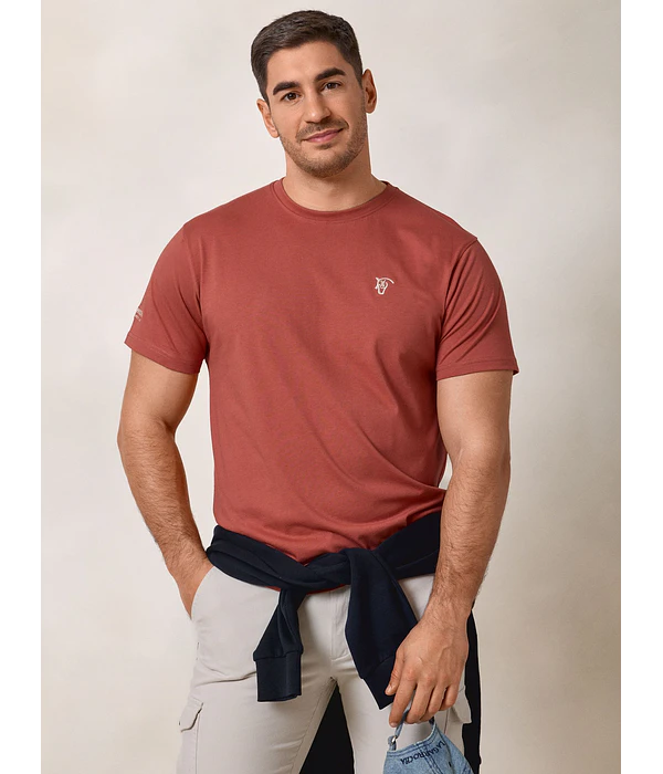 T Shirt Basica Eq | Terracota