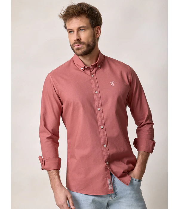 Camisa Garment Dyed | Telha