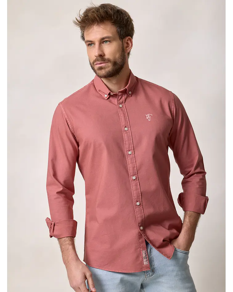 Camisa Garment Dyed | Telha