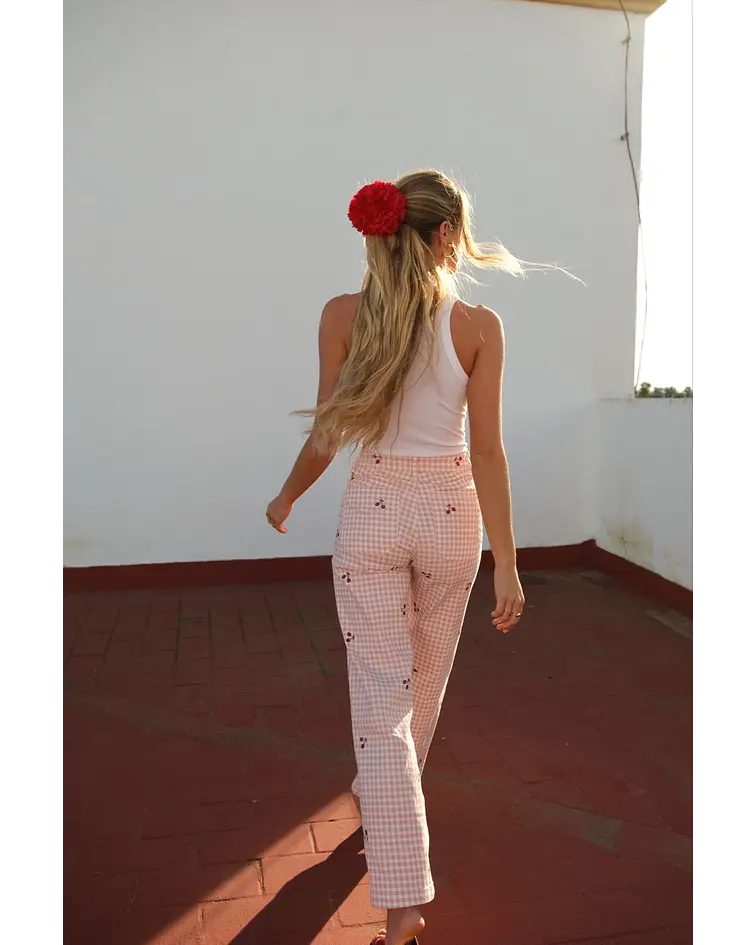 JEANS ESTAMPADAS CEREJAS 