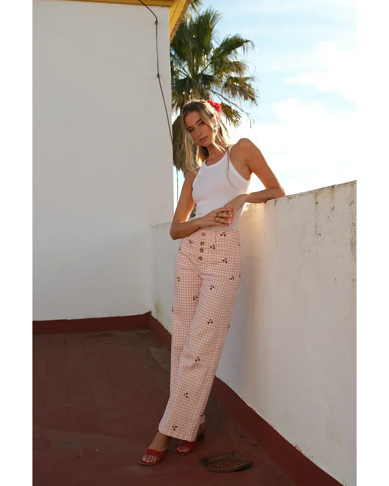 JEANS ESTAMPADAS CEREJAS 