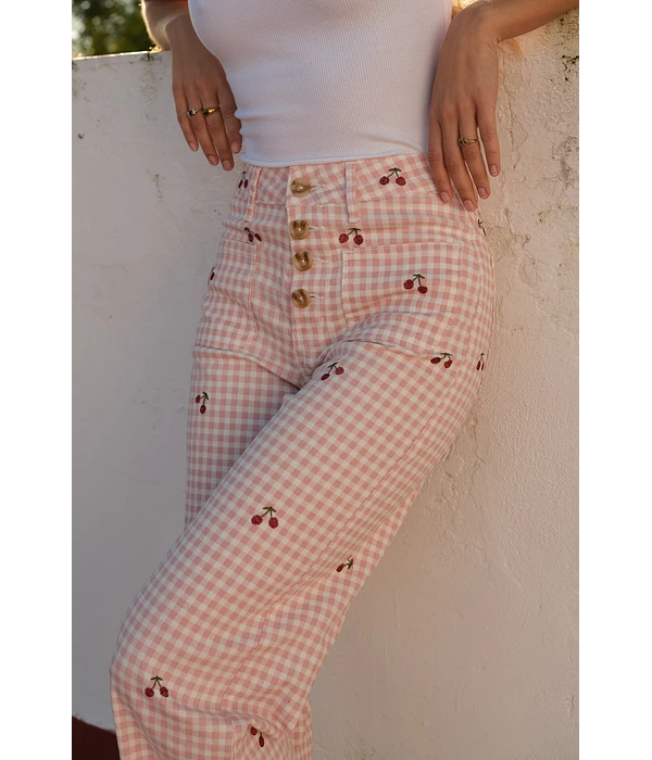 JEANS ESTAMPADAS CEREJAS 