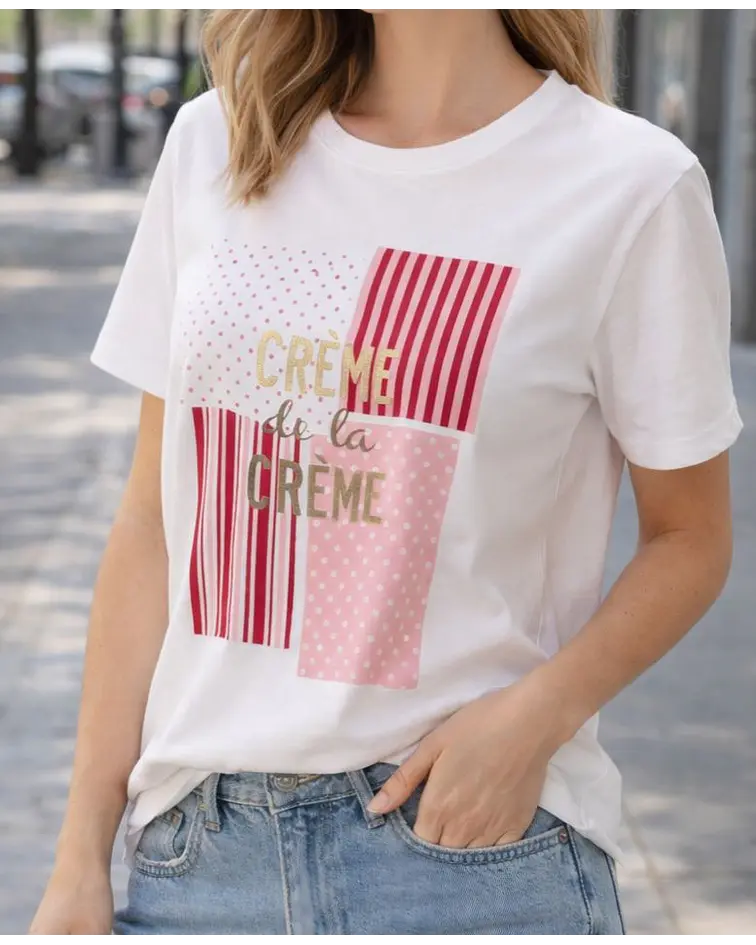 TSHIRT CREME DE LA CREME