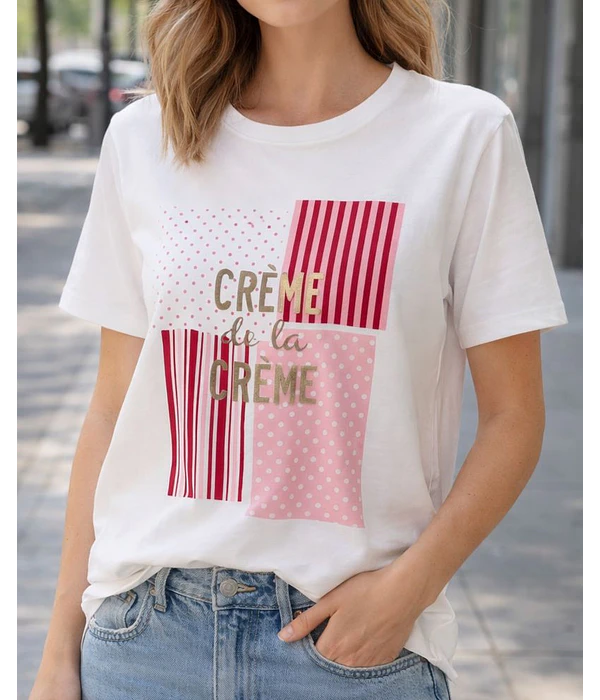 TSHIRT CREME DE LA CREME