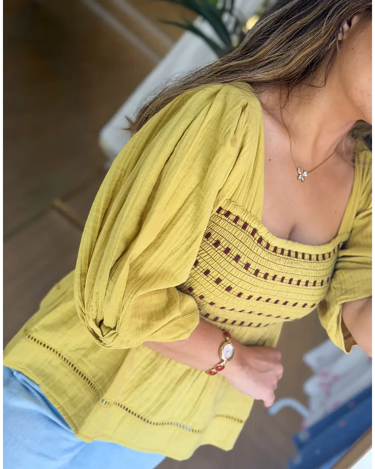 BLUSA ALGODÃO PISTACHO