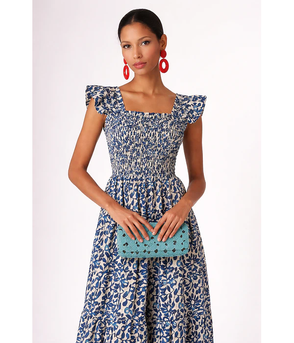 VESTIDO ESTAMPADO ELÁSTICO