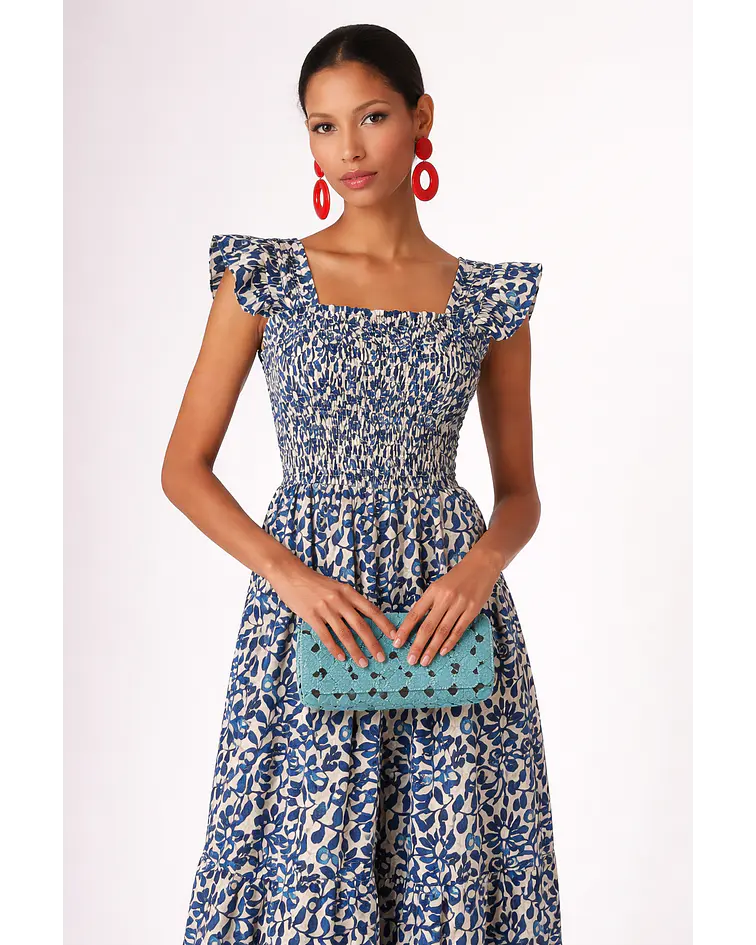 VESTIDO ESTAMPADO ELÁSTICO