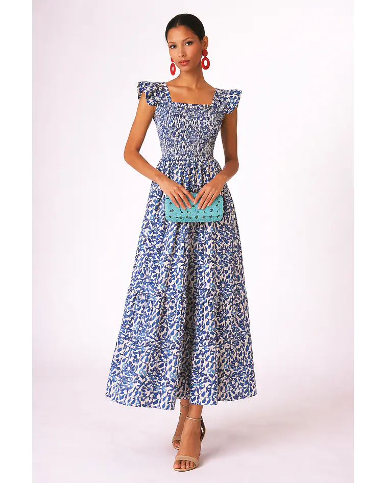 VESTIDO ESTAMPADO ELÁSTICO