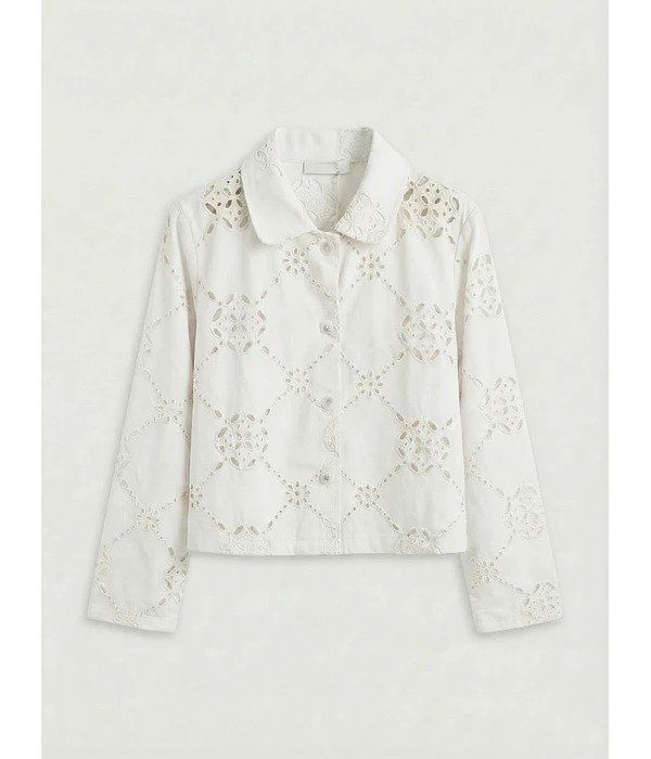 CASACO BORDADO ALICE