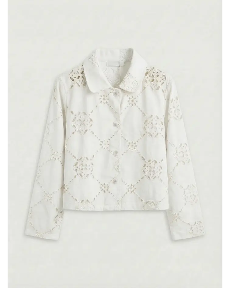 CASACO BORDADO ALICE