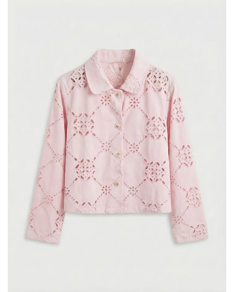 CASACO BORDADO ALICE 