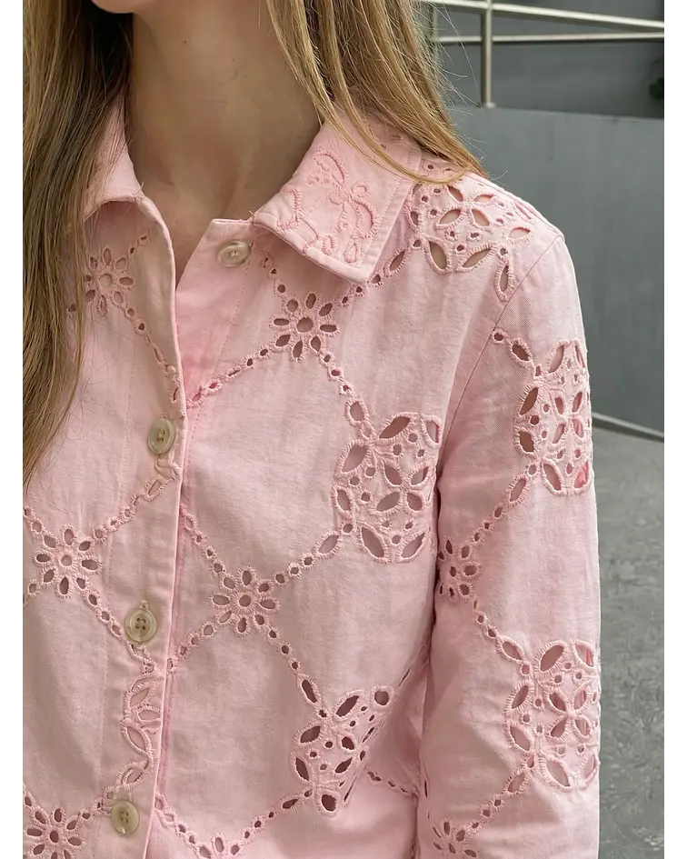 CASACO BORDADO ALICE 