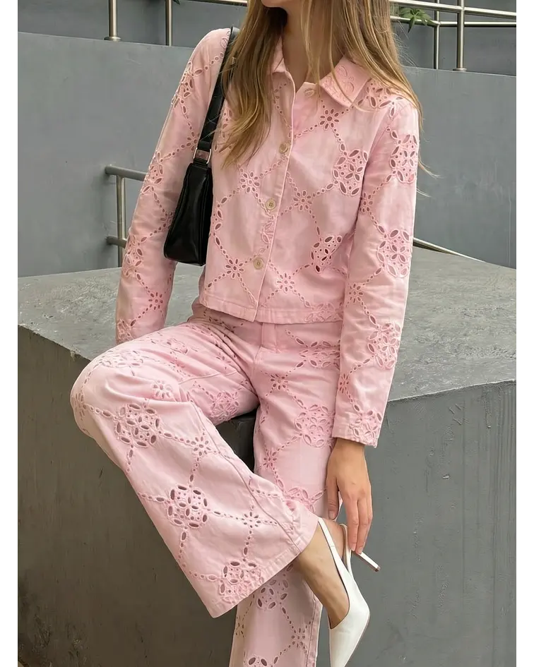 CASACO BORDADO ALICE 