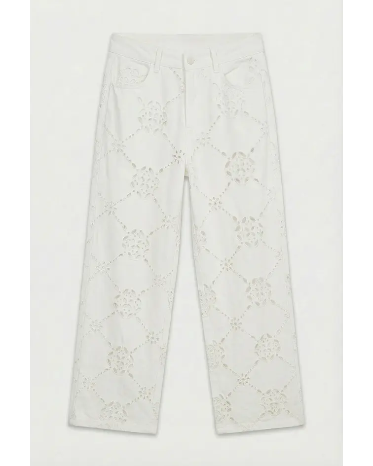 JEANS BORDADAS ALICE 